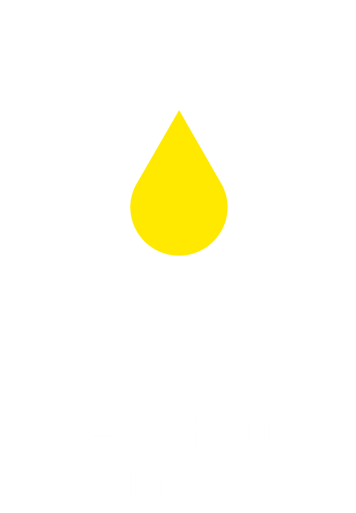 Yellow liquid Drop labeled with Real Fruit Juice