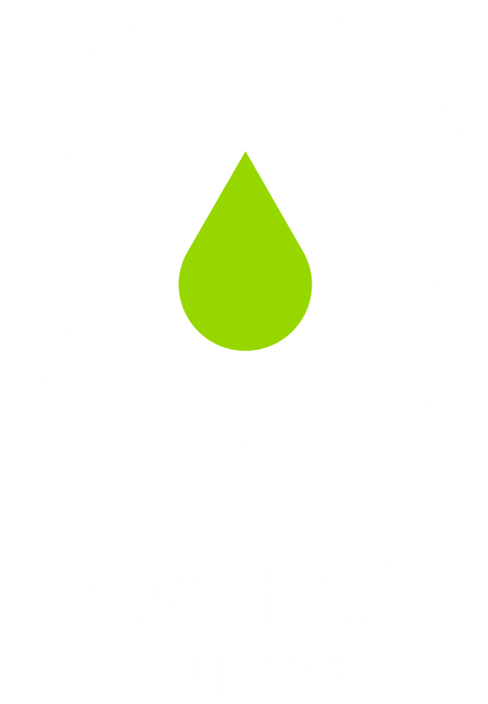 Green liquid drop labeled with "Real Fruit Juice"